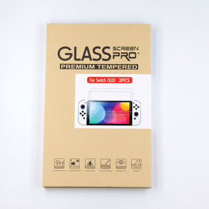 Protector de pantalla de vidrio <span class=keywords><strong>templado</strong></span> NSLikey para Nintendo <span class=keywords><strong>Switch</strong></span> Lite, consola <span class=keywords><strong>OLED</strong></span>, protector de pantalla de vidrio <span class=keywords><strong>templado</strong></span> - Product Image 4