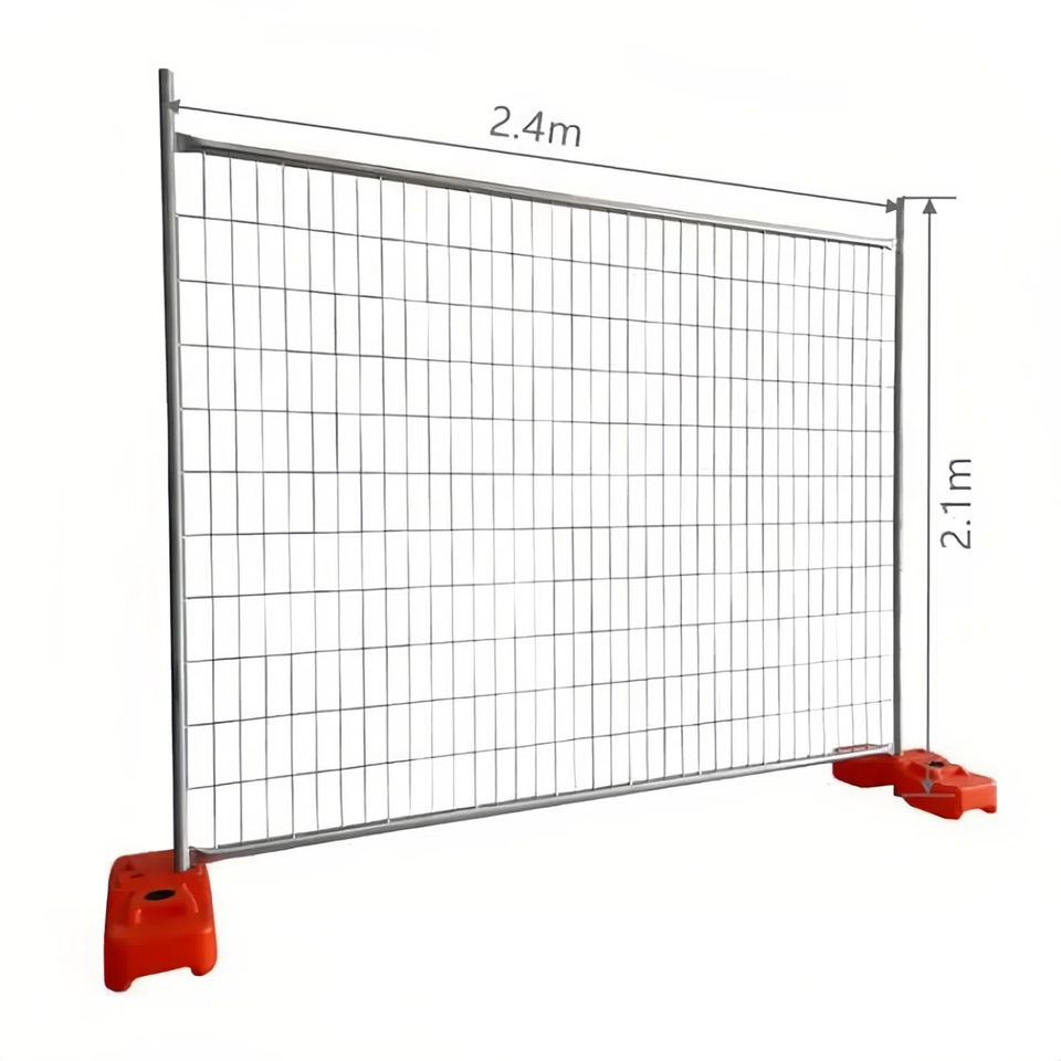 Temporary Steel Frame Australia Standard Removable Outdoor Construction Fence Panels ...