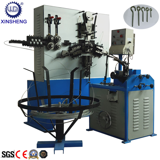 Fully Automatic Stainless Steel Carbon Steel Screw Eye Hook Bolt Machine