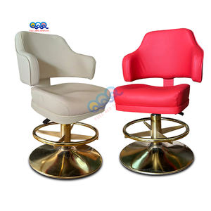 Chaise Vip rouge Base réglable en acier inoxydable Chaise de table de poker Chaise de machine de jeu d'habileté - Product Image 1