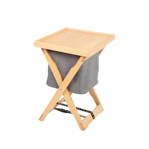 Holz Camping Klapp tragbares Regal mit Aufbewahrung taschen Buche Holz Multifunktions Klapp Camping Küchentisch Holz <span class=keywords><strong>Dustbox</strong></span> - Product Image 2