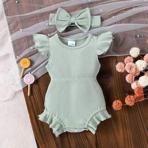 Nuova Tuta Estiva Multicolore per Bambini <span class=keywords><strong>Ha</strong></span> Yi Abbigliamento per Neonati - Product Image 2