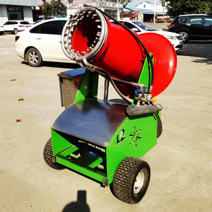 Máquina portátil para hacer nieve con marco de aluminio de 60 cm para uso en estaciones de esquí y patios traseros - Product Image 3