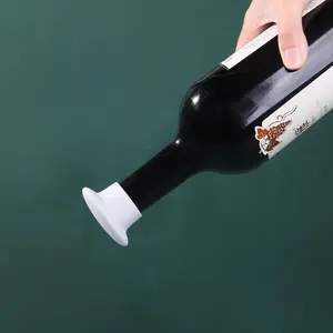 Tappi di bottiglia di birra frizzante all'ingrosso accessori per vino in Silicone Set regalo tappo per vino rosso in Silicone Kit tappo per vino