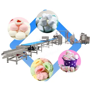 ORME Industrial Cotton Candy Pastry Filling Product Line Automatic Marshmallow Depositing Machine