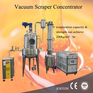 Joston SS316L 1000L hơi nước nóng cà chua dán mật ong nước ép trái cây chân không rơi phim tập trung thiết bị bay hơi Máy - Product Image 2