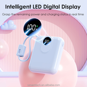 Batería <span class=keywords><strong>Externa</strong></span> Portátil de 22.5W con Cable Integrado, Carga Rápida Multi-Puerto, Logotipo OEM para Regalos Corporativos, Venta al Por Mayor - Product Image 6