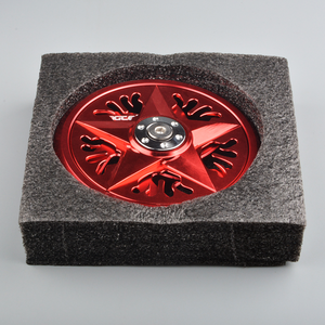 Pièces de modification du moteur de moto CG TMX |   Cache décoratif de ventilateur de refroidissement rotatif en aluminium coloré usiné CNC - Product Image 4