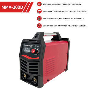 Nueva Máquina <span class=keywords><strong>de</strong></span> <span class=keywords><strong>Soldar</strong></span> Portátil MMA con Inversor IGBT <span class=keywords><strong>de</strong></span> Doble Voltaje 220V/110V y 120/<span class=keywords><strong>140</strong></span>/160/180/200 Amperios para Motor DC - Product Image 3