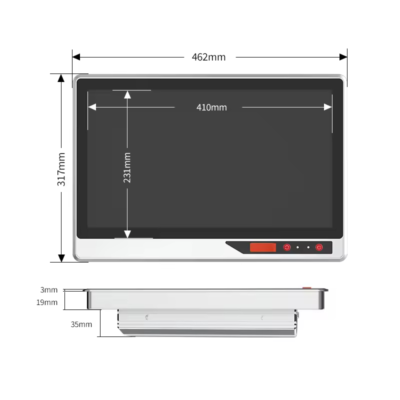 18.5" capacitive touch screen [ips1366*768]