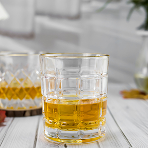 Verre à whisky <span class=keywords><strong>vintage</strong></span> gaufré en gros, avec logo personnalisé, fabrication OEM pour les bars à bourbon, <span class=keywords><strong>scotch</strong></span> et cocktails - Product Image 1