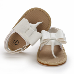 Chaussures d'été antidérapantes à semelle souple en caoutchouc avec nœud pour bébé fille de 0 à 18 mois - Product Image 4