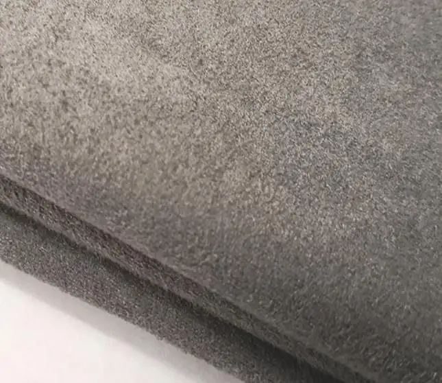 Fabric Factory 100% Polyester Knitted Synthetic Leather Suede Faux Fur Fabrics