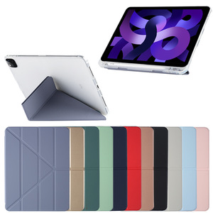 Custodia protettiva funzionale trasparente Tpu Y-fold Multi colori per Ipad Air 5 4 <span class=keywords><strong>Mini</strong></span> 6 8 ° 10.2 9.7 Pro 11 <span class=keywords><strong>13</strong></span> Cover - Product Image 3