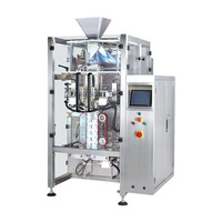 Machine d'emballage de snacks 10-60 sacs/min pour le pesage, l'emballage, la scellage et le remplissage de sacs en plastique pour chips, pop-corn, haricots