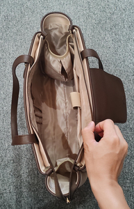 Lovevook Túi máy tính xách tay cho phụ nữ, 15.6 inch mềm PU da làm việc Tote Túi Trọng lượng nhẹ Vai Túi cho du lịch, làm việc - Product Image 4