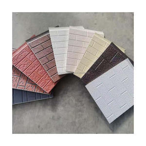 Panel Sándwich de PU con Diseño Moderno de Acero para <span class=keywords><strong>Aislamiento</strong></span> Acústico y Térmico de Paredes Exteriores, Resistente al Fuego y Ecológico - Product Image 2