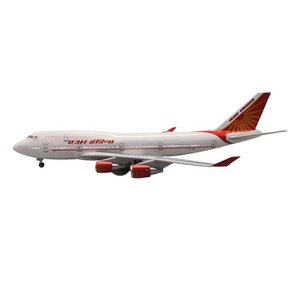 ของขวัญส่งเสริมการขายราคาขายส่ง โมเดลเครื่องบิน <span class=keywords><strong>B747</strong></span> Air India ขนาด 1:150 ยาว 47 ซม. ทำจากเรซิ่น พร้อมล้อ - Product Image 3