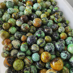 Variszit-Kugeln Natürliche Grüne Edelstein-Bälle Edelstein-Kugel 3-6cm Durchmesser Heilkristall - Product Image 4