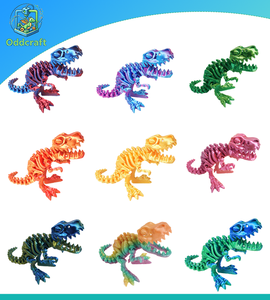 Modelos de Dinosaurios Articulados Impresos en 3D Personalizados para Exhibición y Colección para Adultos - Product Image 3