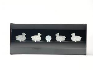 เป้าหมายการยิงในร่มแบบตั้งค่าใหม่อัตโนมัติแบบล้มลงแบบโลหะข้ามพรมแดนสำหรับเป้าประเภทคันธนูและปืน - Product Image 2