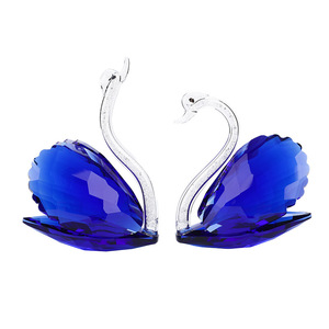 Decoraciones de cisnes de cristal, cristal tallado, decoración para el hogar, regalo del Día de San Valentín para parejas, esposos, amigos - Product Image 5