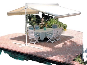 Abri d'abat-jour <span class=keywords><strong>de</strong></span> Patio <span class=keywords><strong>de</strong></span> jardin manuel ou motorisé/auvent rétractable en Aluminium pour la décoration <span class=keywords><strong>de</strong></span> la maison - Product Image 2