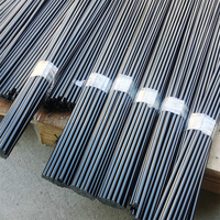 Tiges en fibre de verre solides, poteaux en fibre de verre, revêtement lisse en résine époxy, protection UV et thermique, résistant à l'abrasion, pour usage en couverture, JinWang