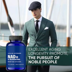 Compléments alimentaires NAD+ : Capsules de Nicotinamide Riboside NAD+ avec Resvératrol et Vitamines - Product Image 6
