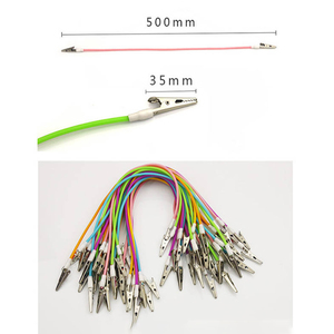 다양한 색상의 플라스틱 체인 스테인리스 스틸 클립 치과용 턱받이 홀더 - Product Image 3