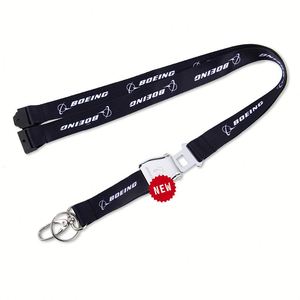 Wholesale Cheap Custom Aviation Pilot <b>Lanyard</b> Cessna <b>Lanyard</b> Boeing - Product Image 1