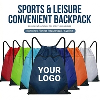 Sacs à cordon Oxford Sport Diamond en gros, directement de l'usine, multicolores, avec poche avant zippée, OEM ODM, logo personnalisé, faible MOQ, grande quantité