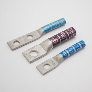 Bakır boru terminalleri için renk kodlu pabuçları ile bakır sıkıştırma terminalleri özelleştirilebilir sıkma kablo pabuçları - Product Image 1