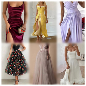 2024 vendita calda vestiti nuovi di zecca per le donne di moda di perline abito da sera, vendita all'ingrosso della fabbrica <span class=keywords><strong>abiti</strong></span> da sera per le ragazze 12 anni - Product Image 4
