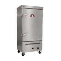 Machine à cuire le riz au gaz Ruitai à 12 plateaux avec cadre robuste pour la préparation des repas en cantine