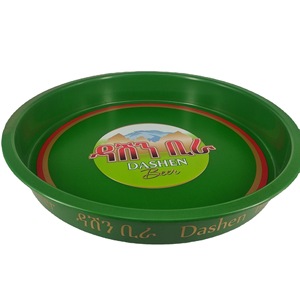 Cá nhân nhựa chống trượt bia đồ uống khay Vòng thực phẩm phục vụ khay cho thanh - Product Image 5