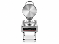 Machine à crêpes électrique manuelle professionnelle sur pied pour restaurants, idéale pour les roti et les pains plats