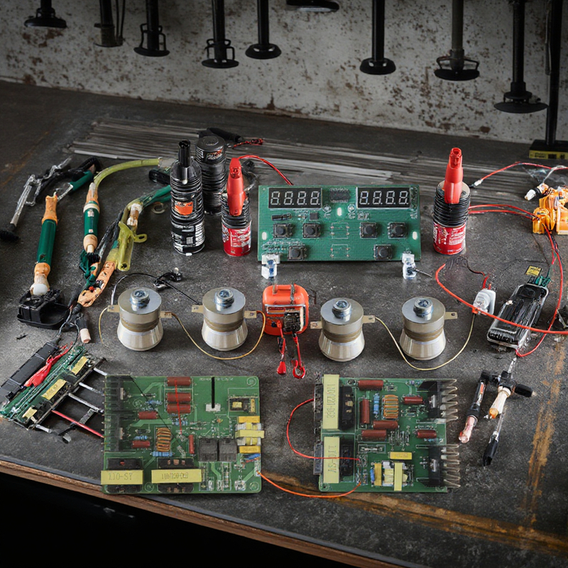 Mechanical Parts Washer Mini Ultrasonic Cleaning