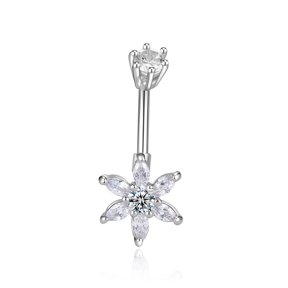 Cristallo di fiori d'argento-dasiy