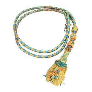 Cinturón Pectoral Litúrgico con Borlas para Obispos, Sacerdotes, Ceremonia Eclesiástica, Cinturón Pectoral Verde y Dorado para Cruz - Product Image 6