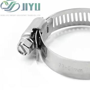 Abrazadera de manguera ajustable de acero al carbono estilo americano - Product Image 4