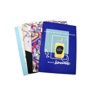 Popular Design Lay Flat Cartoon Printing Saddle Stitching Notebooks A5 B5 for Creative <b>Writing</b> and <b>Journal</b> - Product Image 2