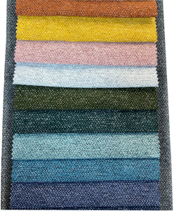 100% Polyester nhà dệt Chenille Linen cái nhìn vải bọc vải Matte Chenille sợi vải nhung cho sofa - Product Image 3