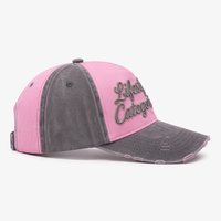Casquette de camping 5 panneaux en jean vieilli brodé en chenille 3D noire avec logo personnalisé, style vintage, vente en gros, fabricant de casquettes