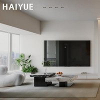 Solution de plan d'aménagement intérieur HAIYUE pour appartement, conception graphique, salon minimaliste, service de rendu 3D, plan d'étage