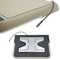 Lecteur MP5 HD pour voiture, montage au plafond, 19-22 pouces, télécommande, USB, carte TF, 1080P, multimédia automobile, écran rabattable, moniteur de toit intelligent