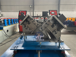 全自动二合一镀锌型钢框架C U冷卷成型机 - Product Image 3