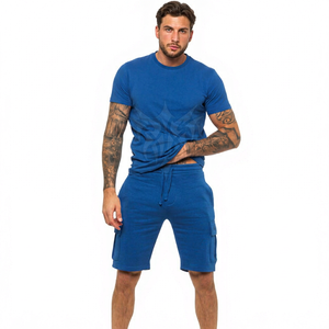 Conjunto de Pantalones Cortos Cargo de Verano Ligeros y Transpirables Hechos a Medida con Patrón Sólido para Hombre, Más Vendidos - Product Image 1