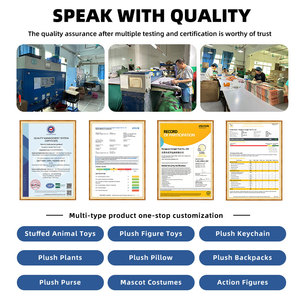 Liangjie tùy chỉnh kích thước tùy chỉnh đồ chơi sang trọng dễ thương phim hoạt hình mèo đồ chơi búp bê sang trọng tùy chỉnh cho trang trí cảnh sự kiện - Product Image 6