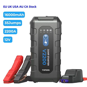 TOPDON V2200 2200A 12V Arrancador de Coches Portátil, Kit de Emergencia, Batería Externa, Potenciador de Arranque Profesional V2200 Jump S - Product Image 4